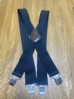 Carhartt Suspenders Black 2 In Utility Heavy Duty Adjustable Clip Workwear