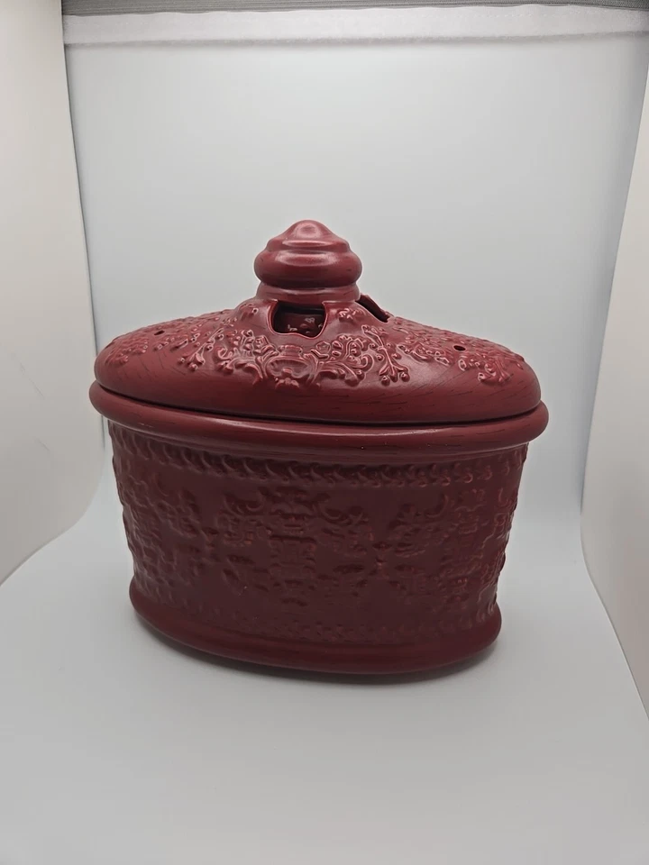 Difusor de fragancia de hoja verde con estuche rojo chino vintage diseño de China decoración de aroma Foto 4 de 4