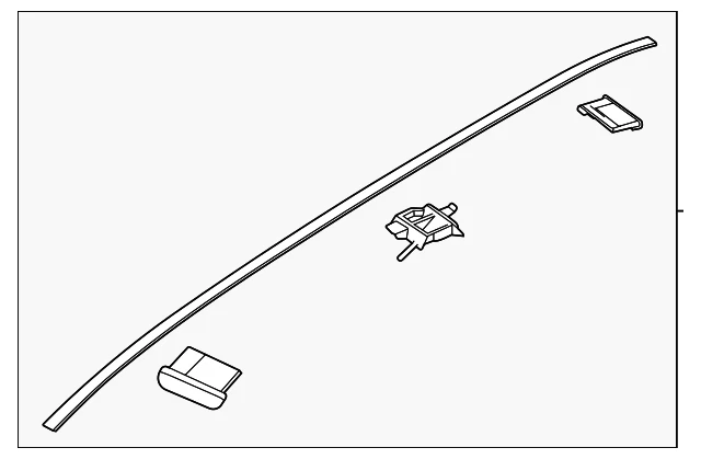 Moldura de techo para Hyundai (N/P 87230-S8000)