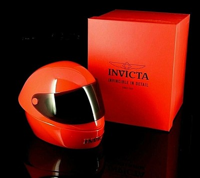 Étui D'affichage Pour Montres Invicta - 3 Fentes, Rouge, Boîte Collectionneur Neuve