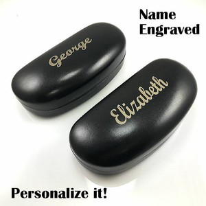 engraved eyeglass case