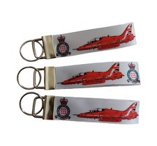 Red Arrows Airplane Aircraft RAF Aerobatic TeamKeyring Key Fob Handmade Fun Gift