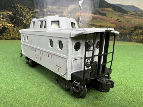 Nice Lionel Original Postwar #6417-50 Lehigh Valley Caboose in Gray! - Picture 8 of 19