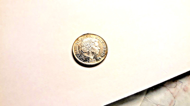 Sale! 2002 Cayman Islands 10 Cents Green Turtle 256