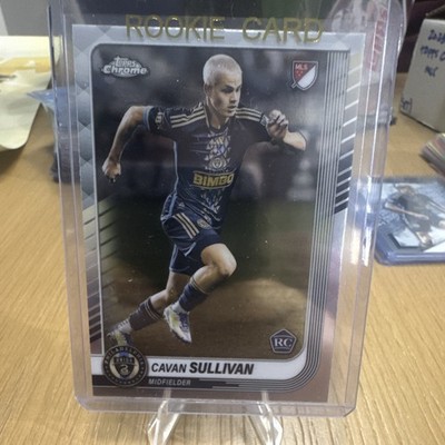 Topps Chrome MLS Rookie Cavan Sullivan Philadelphia Union Soccer Card #6 2025