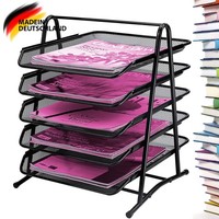 Briefablage Metall Dokumentenablage Organizer Papierablage Schreibtischablage De