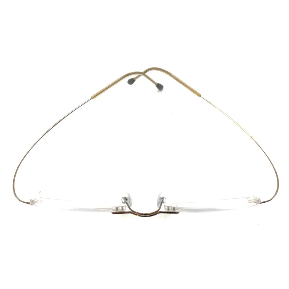 Monturas de gafas Silhouette Titanio Plata Tostado Ovaladas Sin montura Austria Hombres Mujeres Foto 4 de 4