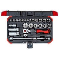 "Gedore RED 3/8\" Zoll SteckschlÜSselsatz 26-Tlg. | R59003026"
