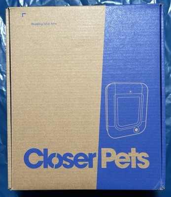 Cat Mate Microchip Controlled Cat Flap (360)-for Cats and Small Dogs - Grey