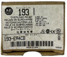 Allen  Bradley 193  EA4CB Solid State Overload Relay 0.32  1.6A New in Box Spare
