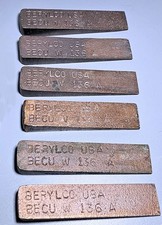 7 Berylco W136A 3.50" Non-Sparking Flange Wedge Splitter 7piece lot
