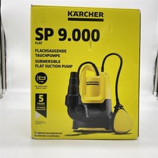 Kärcher SP 9.000 Flat Flachsaug-Ablaufpumpe, Förderleistung: 9000 l/h, Tiefe: ma