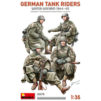 German Tank Riders (Winter Uniform 1944-45) Kit 1:35 Miniart Kit Figure Militari