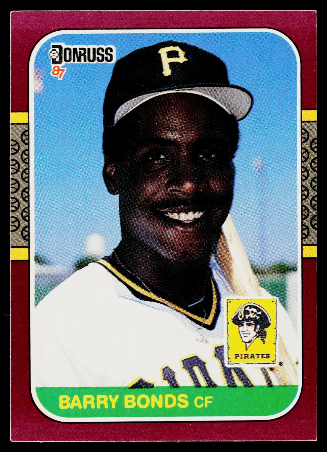 1987 Donruss Opening Day #163b Barry Bonds