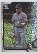 2022 Bowman Draft Chrome Sparkle Refractor Erick Hernandez #BDC-57 1p5