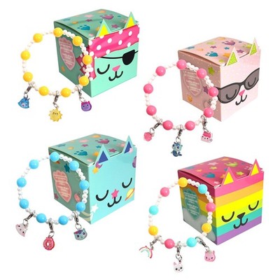 Gabby's Dollhouse Überraschungsbox mit Armband und 3 Charms