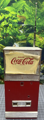 1960s Coca Cola Coke Machine 9 Transistor Radio All Original Japan WORKS!