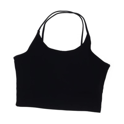 Sport-BH, Größe: M, Schwarz, Elasthan/Polyamid/Polyester, Einfarbig, Damen #RTi