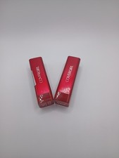 Lot of 2 Covergirl Exhibitionist Creme Lipstick, 295 Succulent Cherry