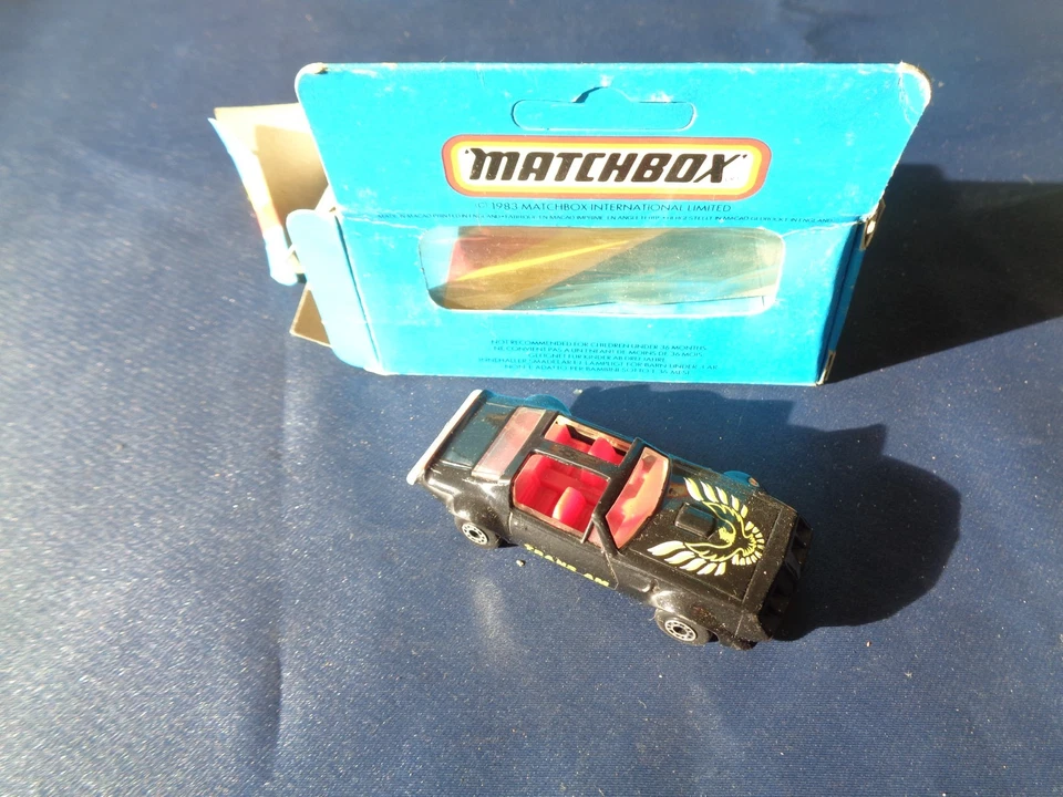 MATCHBOX MB 51 PONTIAC FIREBIRD TRANS AM ANNO 1983 SCALA 1:64 - Immagine 4 di 4