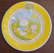 Vintage 1970s Hallmark 6-9 Easter Paper Plate...