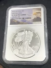 2015 W American Silver Eagle, NGC PF 70 Ultra Cameo, First Release