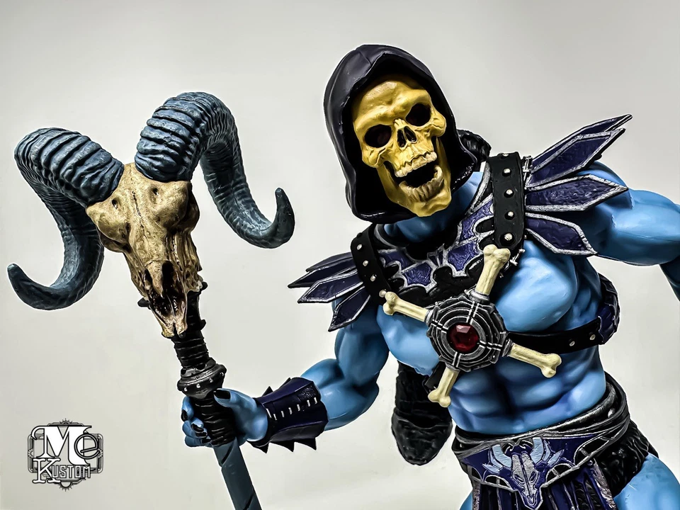 MONDO / FUNKO SKELETOR Original (cara personalizada) MASTERS OF THE UNIVERSE ESCALA 1/6 Foto 4 de 4