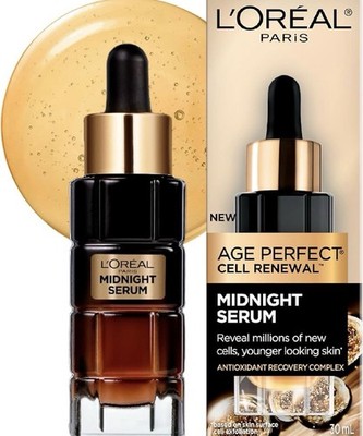L'Oreal Paris Age Perfect Cell Renewal Midnight Serum Anti-Aging  30ml 1oz