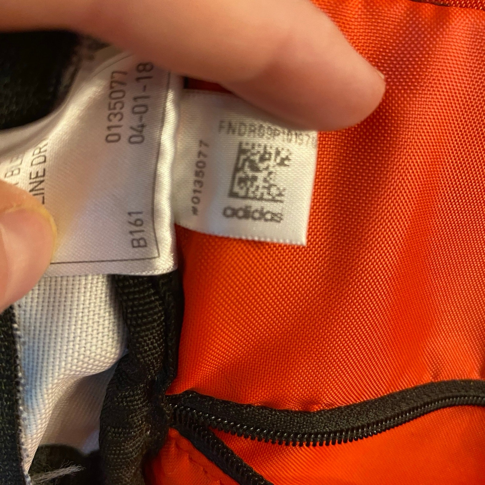 Adidas LoadSpring Backpack Gray/Orange Laptop Bag… - image 15