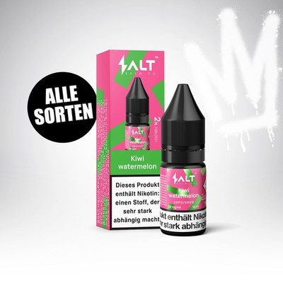 SALT Brew Co Liquid für E-Zigarette & Vape mit 20mg Nikotin Nic Salt Cristallite