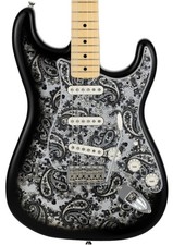 Fender Made in Japan Limited Stratocaster Black Paisley 2025 Limited Edition