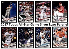 2017 Topps All-Star Game Silver Logo Parallel 251-500 * Set Break ** Pick a Card