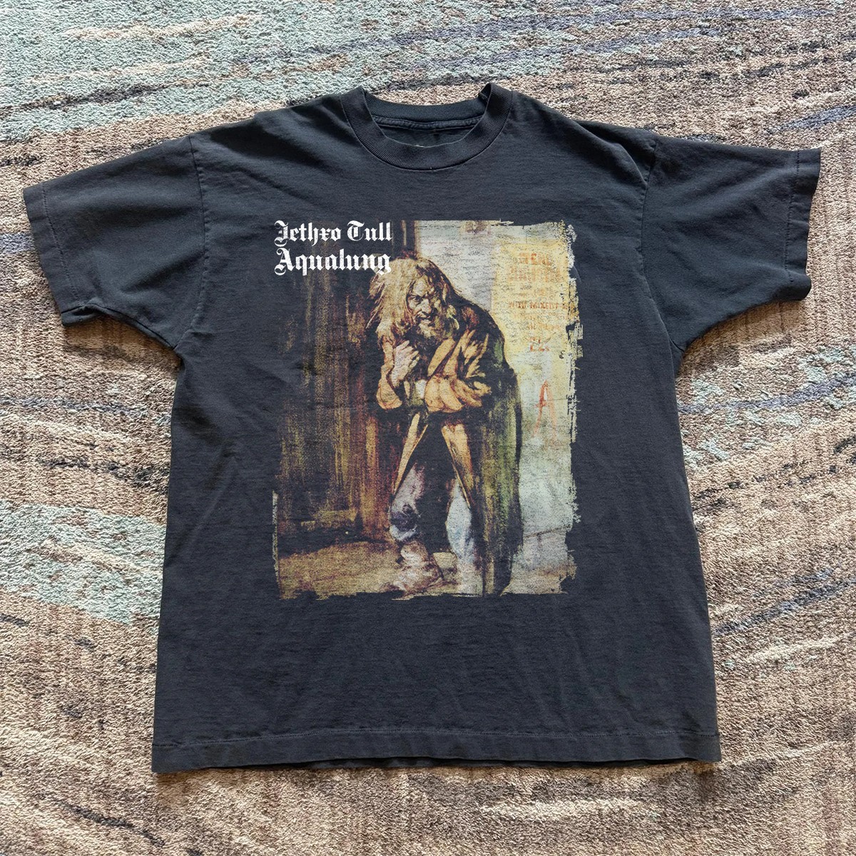 Jethro Tull Aqualung Unisex Black T-Shirt Sizes S to 5XL