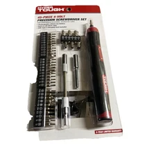 Hyper Tough 4-Volts 45-Piece Rechargeable Precision Screwdriver Set
