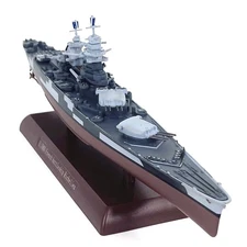 1/1000 Scale French Battleship Richelieu Model High Quality Alloy Decoration