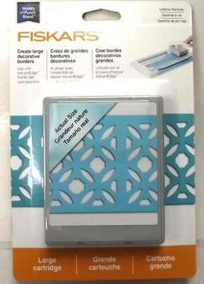Fiskars 105720-1002 Garden Lattice AdvantEdge Border Punch Large Cartridge