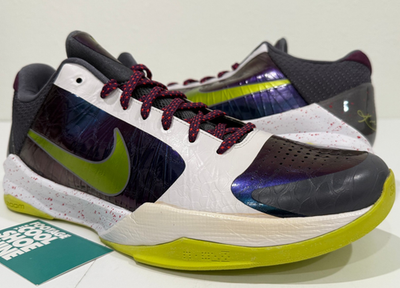NIKE ZOOM KOBE V 5 CHAOS JOKER PURPLE CYBER WHAT THE PROTRO MVP