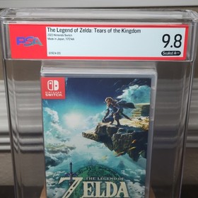Zelda Tears of the Kingdom Nintendo Switch PSA 9.8 A++ 1st Print CGC VGA WATA