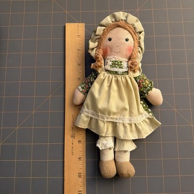 Knickerbocker Vintage 1970s Holly Hobbies Friend AMY 10'' Plush Rag Doll