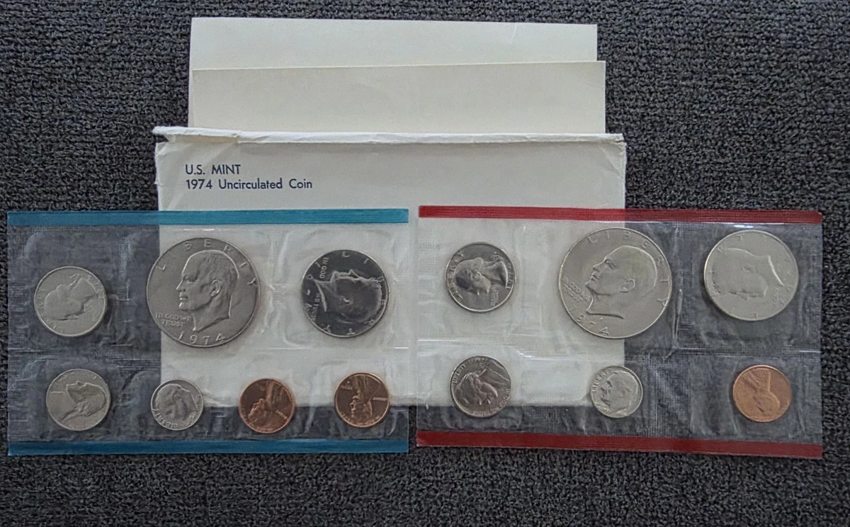1974 US Coin Mint Sets for sale | eBay