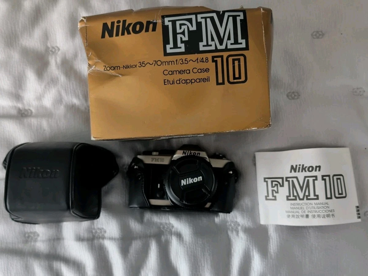 Nikon FM10 / zoom-nikkor35〜70mm ストラップ付き Nikon FM10 Film