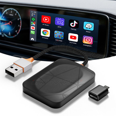 Wireless CarPlay Adapter USB For Chevy Tahoe Sport utility 5.3L 2016-2024