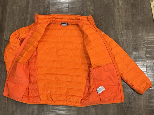 Columbia Men’s Clemson Tigers 650 Fill Down Jacket Small Orange Goose Down A5 - Picture 5 of 8