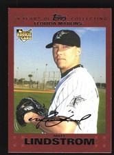 Matt Lindstrom Florida Marlins 2007 Topps Update Copper #UH178 SN /56