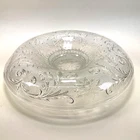 Anchor Hocking Sandwich Footed Console Bowl 11 5/8" Vintage Glass