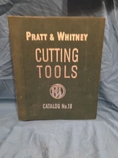 Pratt and Whitney Cutting Tools Catalog No. 18