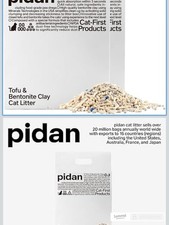 pidan Mix Cat Litter,Tofu Cat Litter with Bentonite 7030,Absorbent and Fast D...