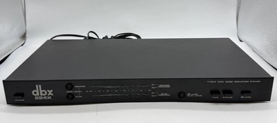Vintage DBX 224X Tape Noise Reduction System Black