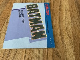 Batman NES Nintendo solo libretto istruzioni manuale