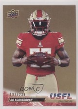 2023 Upper Deck USFL Preview Gold 192/239 Bo Scarbrough #4 02v3
